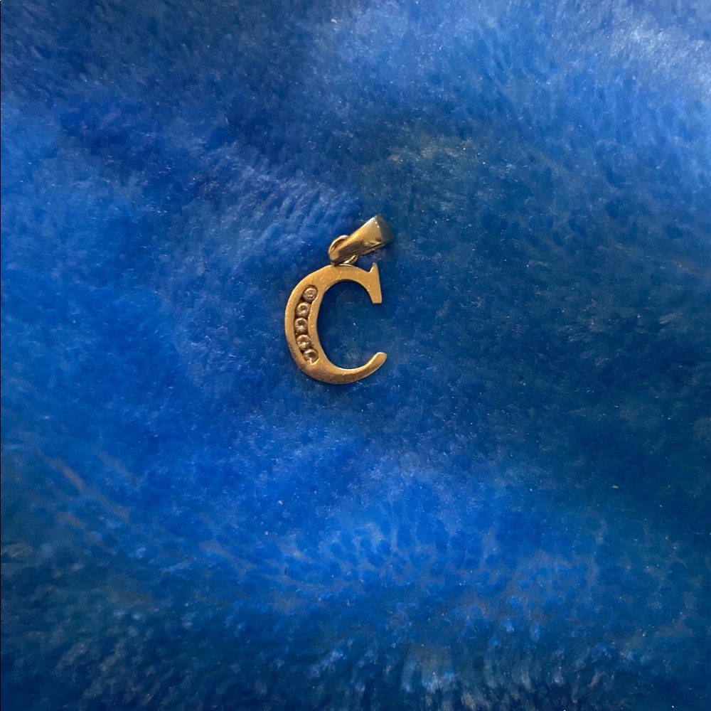 Tiny “ C “ Pendant